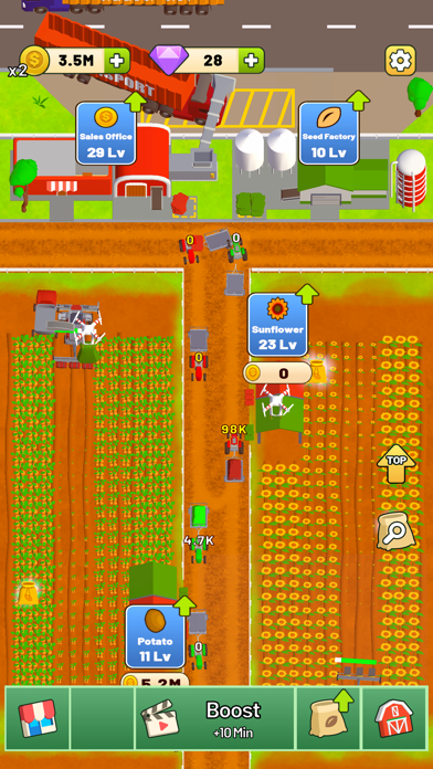 Harvest Inc. - Idle Farm Screenshot