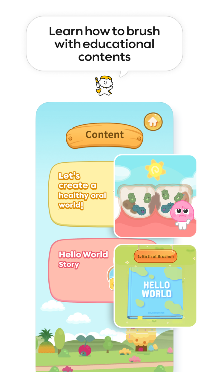 Brush Monster - AR Toothbrush