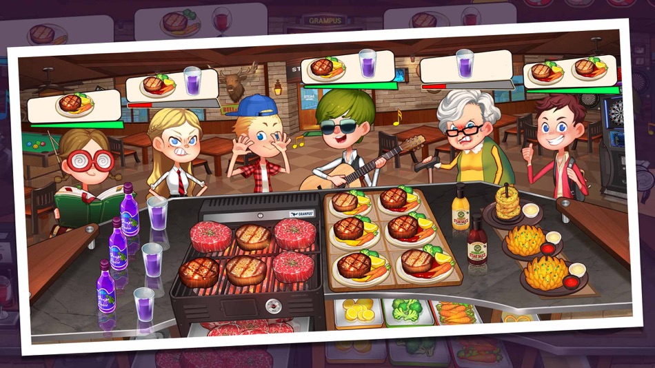 #3. 마이리틀셰프: 레스토랑 카페 타이쿤 경영 요리 게임 (iOS) 来自: Grampus, Inc.