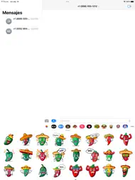 Spicy Chile Emojis Fun Fiesta ipad bilder 1