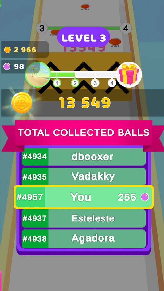#6. Balls go High (iOS) 来自: Voodoo
