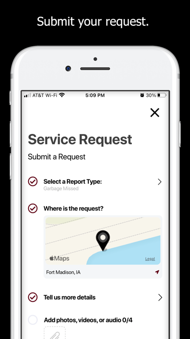 Fort Madison Mobile App Screenshot