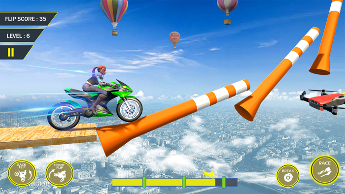 Bike Racing Megaramp Stunts 3D