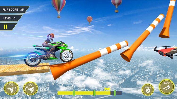 Bike Racing Megaramp Stunts 3D screenshot-0