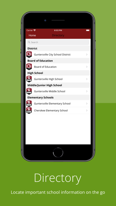 Guntersville City SD Screenshot