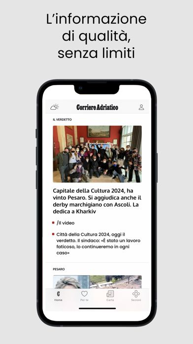 Corriere Adriatico Mobile Screenshot