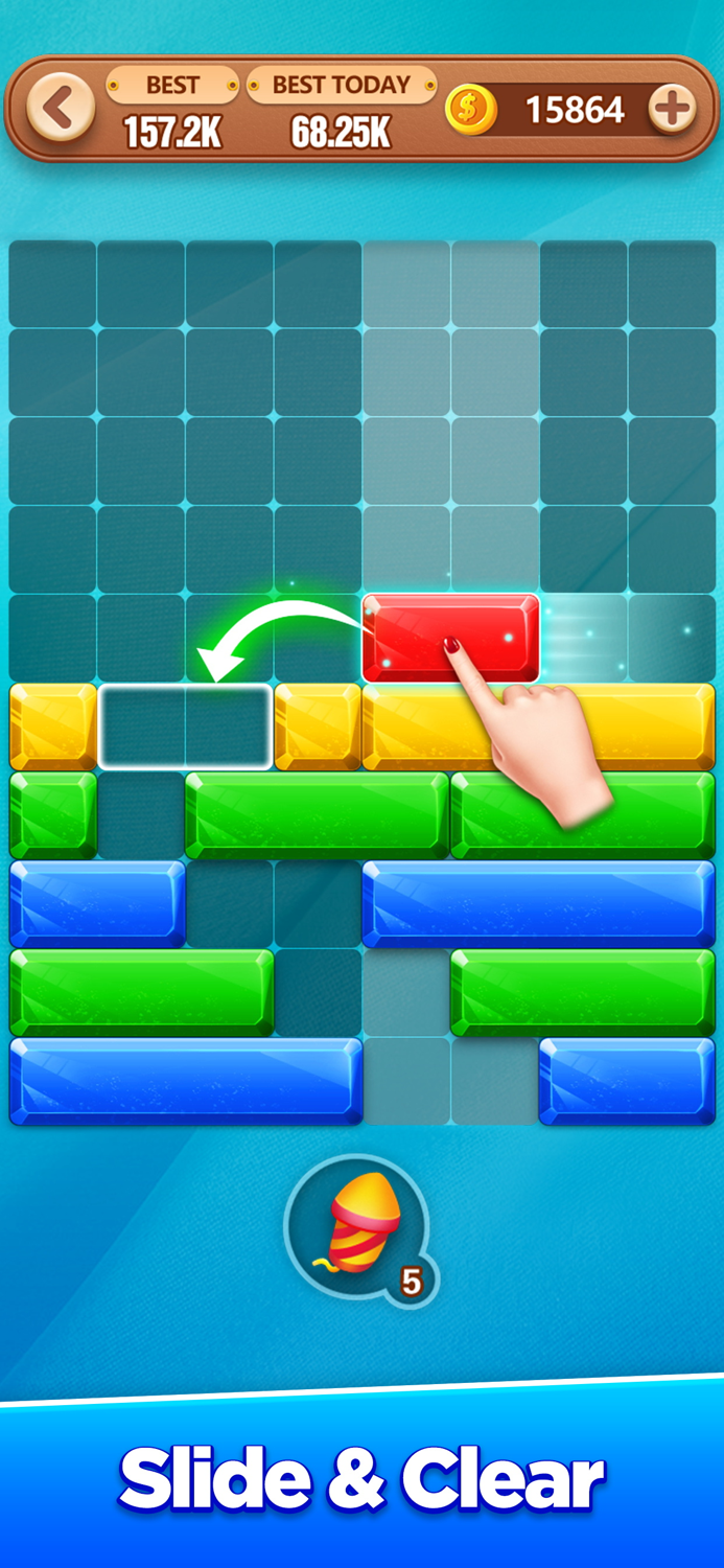 Sliding Block - Puzzle Game