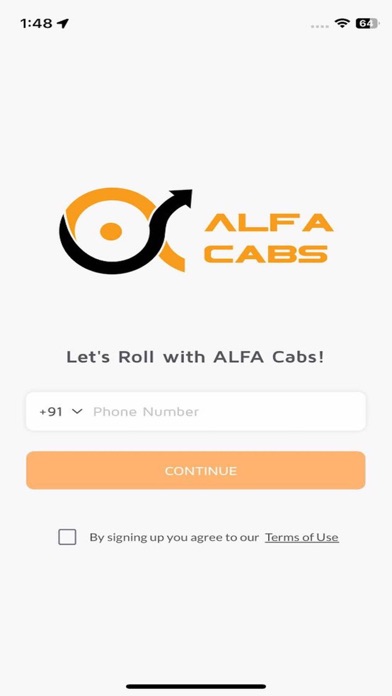 ALFA Cabs Screenshot
