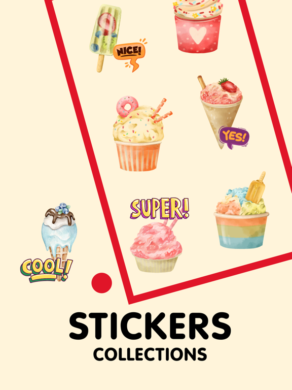 Screenshot #5 pour Watercolor Yummy Ice Cream