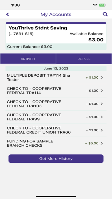 CoopFed Mobile Screenshot