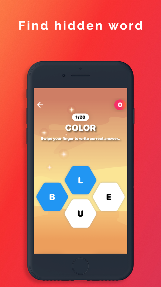 #2. Word Hive - Word Game (iOS) 由: Mobsmile Yazilim Hizmetleri Limited Sirketi