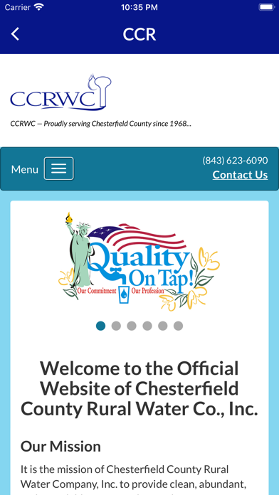Screenshot #3 pour Chesterfield Co. Rural Water