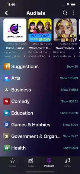 Game screenshot Audials Play - Radio & Podcast hack
