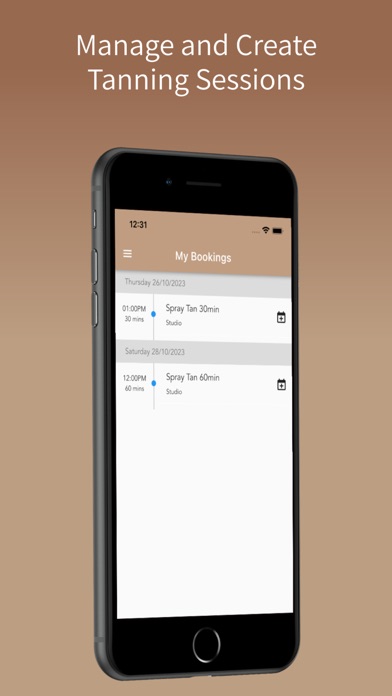 Tan Access Screenshot