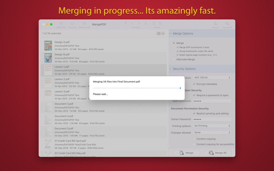 #4. MergePDF : Combine PDF files (macOS) By: RootRise Technologies Pvt. Ltd.