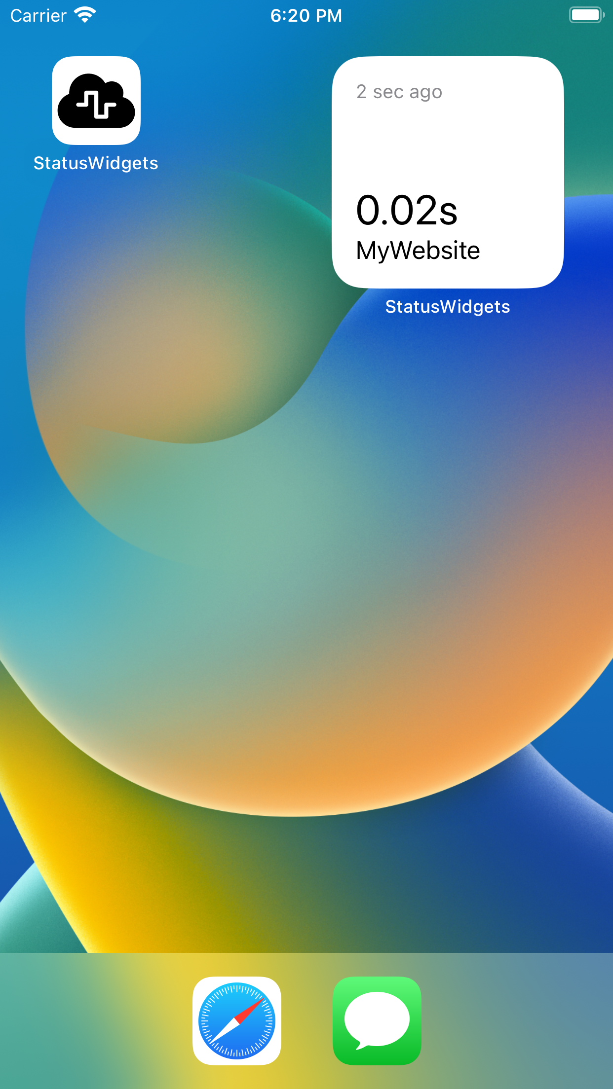 StatusWidgets