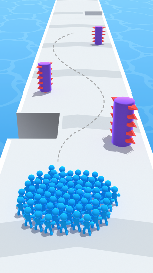 #2. Count Running - Crowd Rush (iOS) By: Xiamen Shanzheng Technology Co., LTD