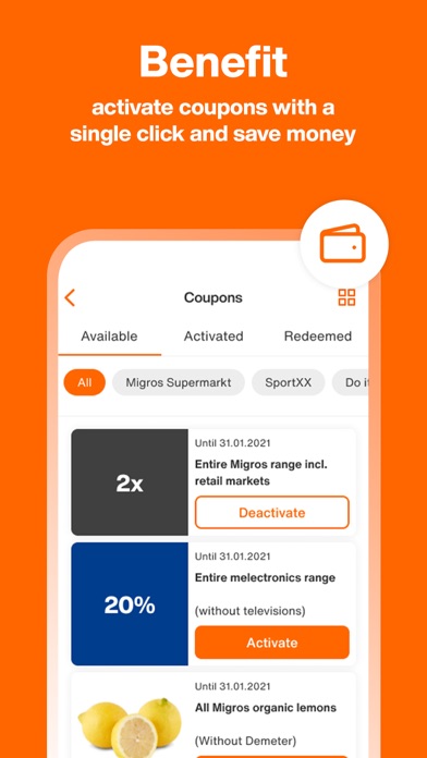 Migros – Einkaufen & Sparen Screenshot