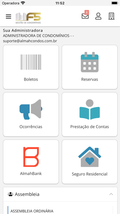 F5 Gestão de Condomínios Screenshot