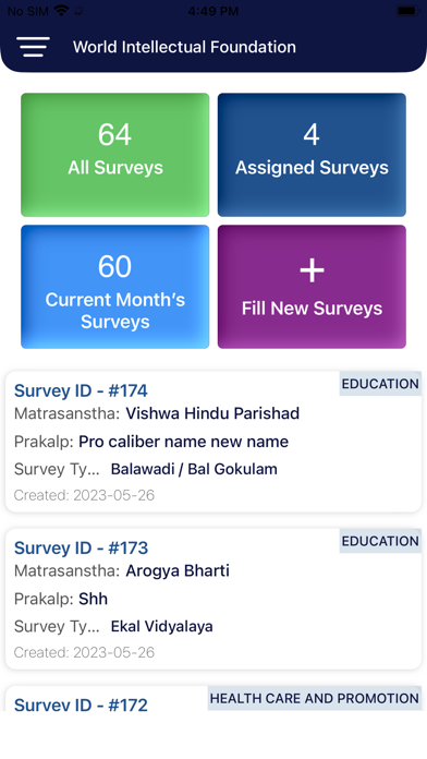 World Intellectual Foundation Screenshot