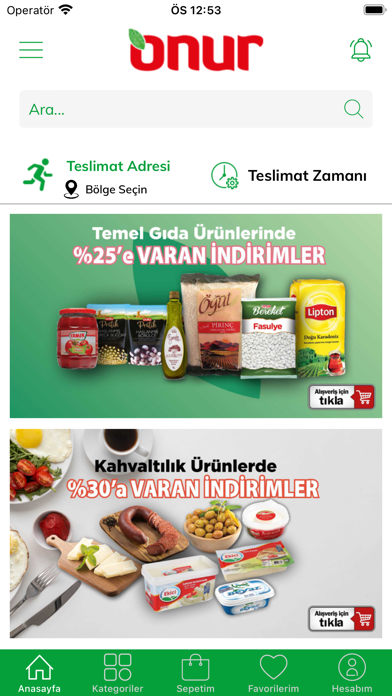 Onur Market Screenshot