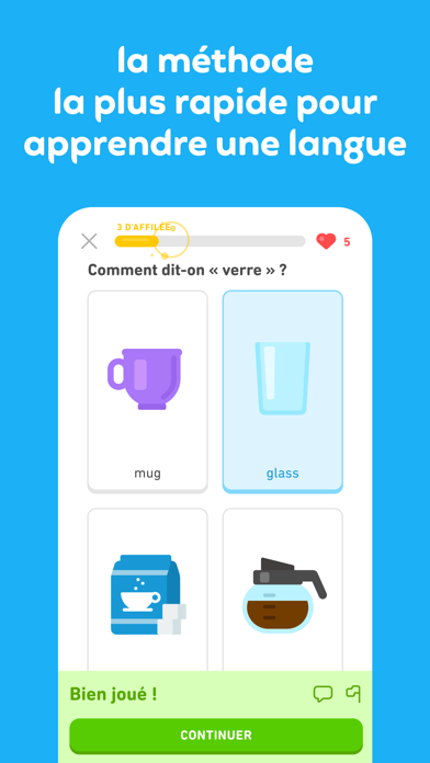 Screenshot #2 pour Duolingo : Cours de langue