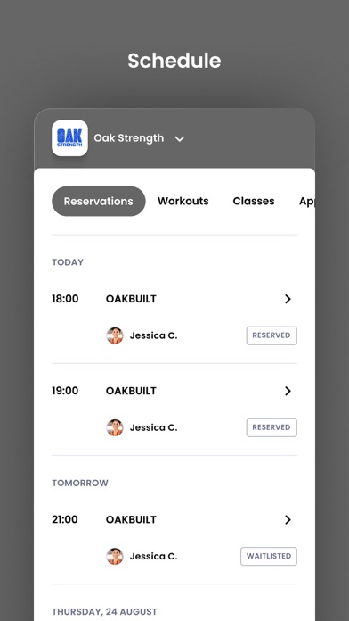Oak Strength Screenshot