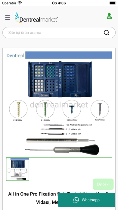 Dentrealmarket Screenshot