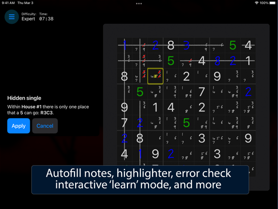 Screenshot #5 pour Paper Sudoku