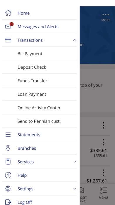Pennian Bank Screenshot