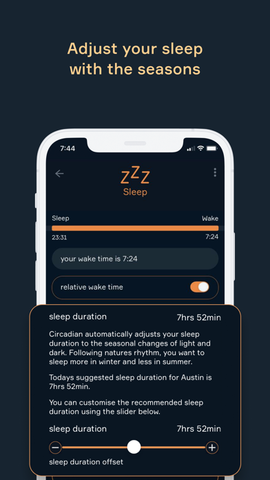 Circadian: Your Natural Rhythm Screenshot