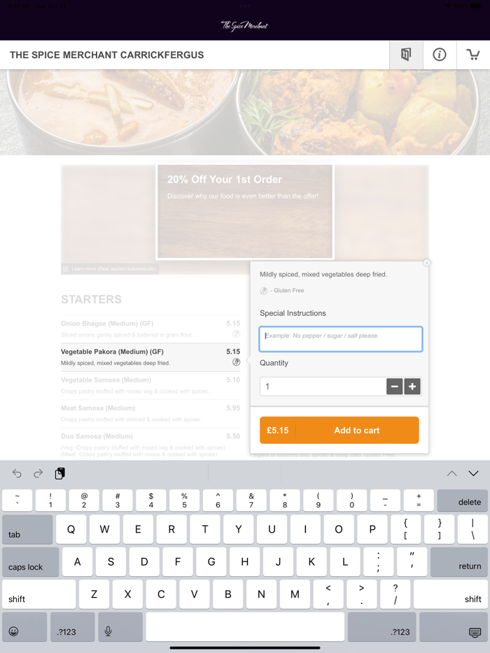 Spice Merchant Carrickfergus