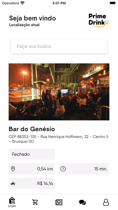 Prime Drink Delivery de Bebida Screenshot 3 - AppWisp.com Prime Drink Delivery de Bebida Screenshot 3 - AppWisp.com