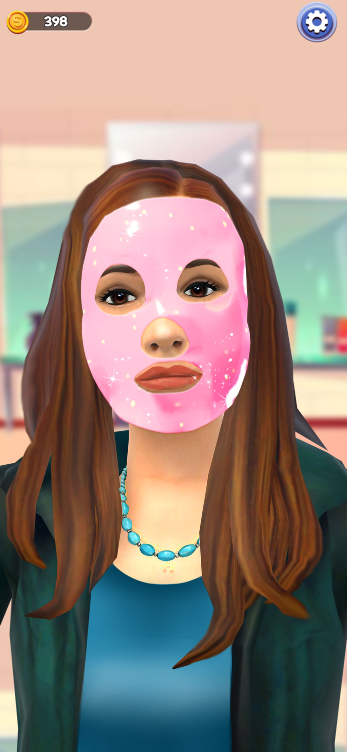 DIY Mask 3D Makeup Salon Games