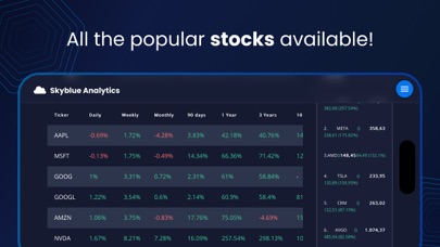 Skyblue Analytics Screenshot