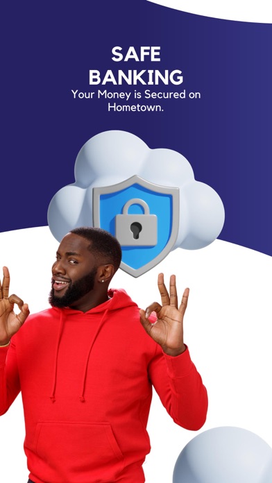 Hometown - Banking Solution Screenshot