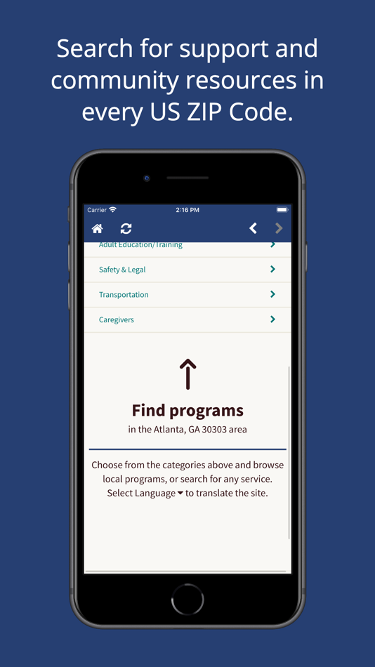 #3. Find Help Georgia (iOS) 由: AuntBertha