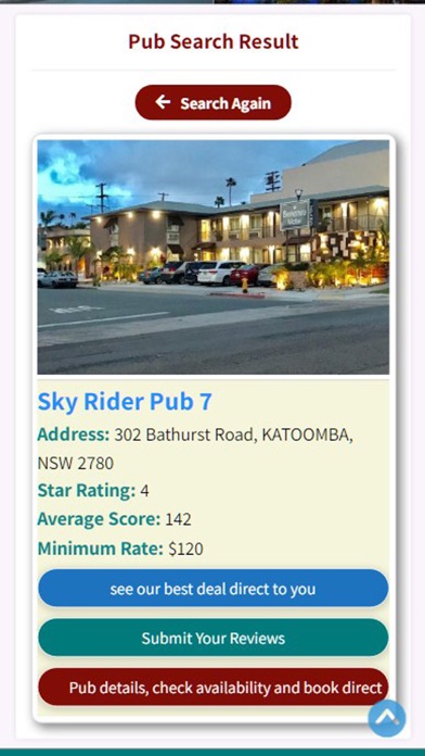 PubStay Screenshot