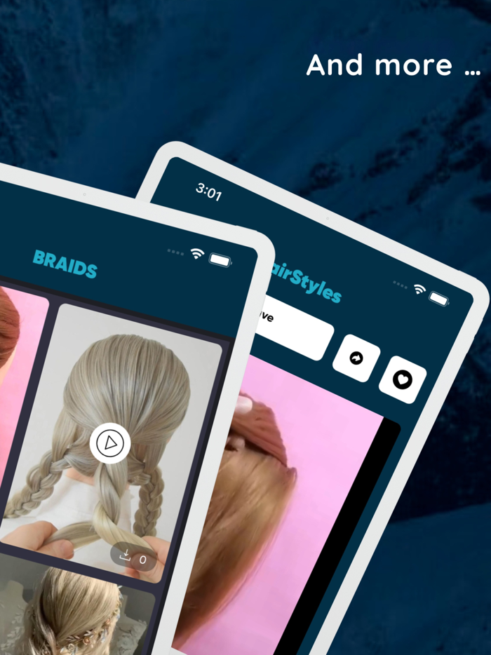 Hair Cut DYE Face App Try On