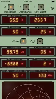 impedance converter iphone screenshot 1