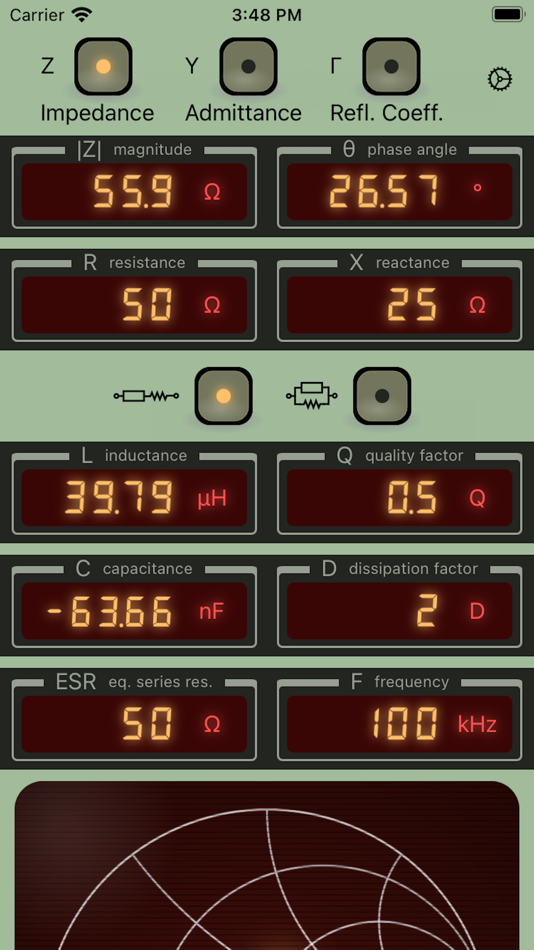 Impedance Converter (iOS) 由: FikesFarm, LLC Impedance Converter (iOS) 由: FikesFarm, LLC