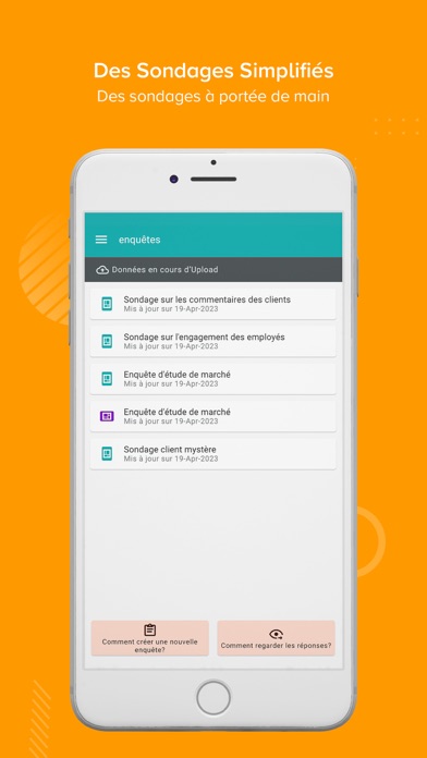 Screenshot #2 pour GoSurvey - Offline Survey