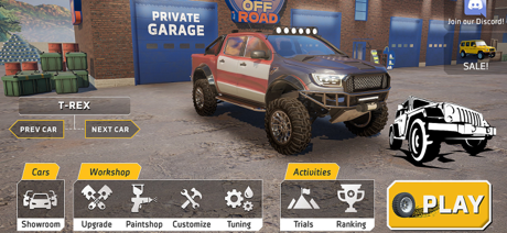 Off Road 4x4 Juegos de Trocas screenshot 4