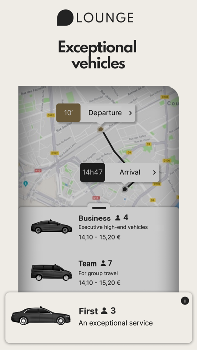 Lounge Taxi Screenshot