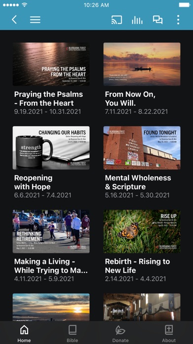 Burbank First UMC Screenshot