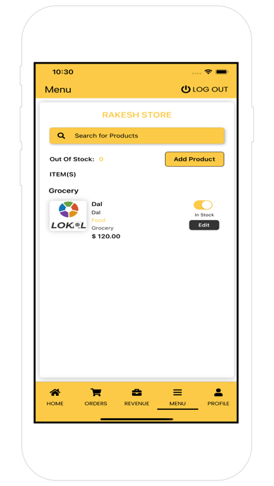 LOKAL STORE APP Screenshot