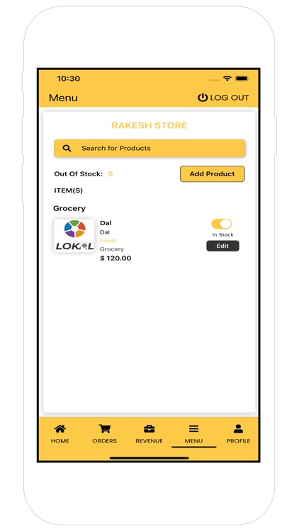 LOKAL STORE APP