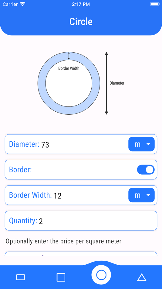 #2. Square Meters Calculator Pro (iOS) 由: Bhavinkumar Satashiya