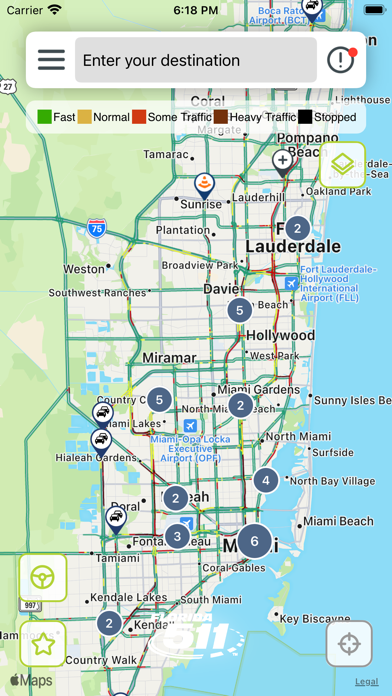 Florida 511 (FDOT Traffic) Screenshot