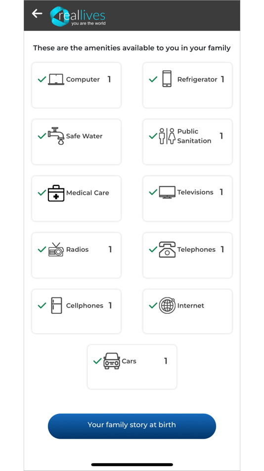#5. RealLives Sim (iOS) 由: RealLives Foundation